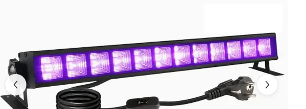 Blacklight verlichtingsbalk