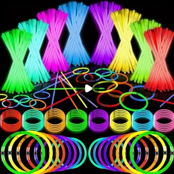 Neon glowsticks