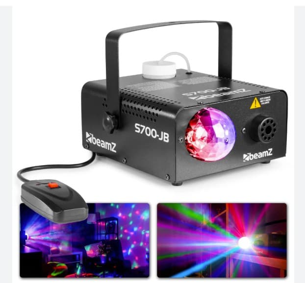 Rookmachine met verlichting Jelly ball Huren